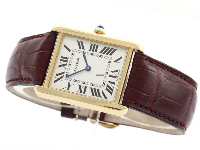 Best Quality Replica Cartier Tank Solo Large in yellow gold